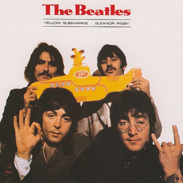 Beatles na obálke Yellow Submarine ukazujú 666 aj diablove rohy