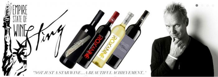 Sting je vinár